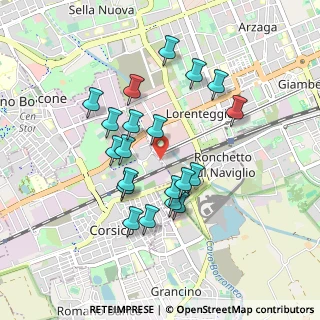 Mappa Via Molinetto di Lorenteggio, 20147 Milano MI, Italia (0.808)