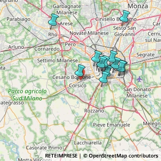 Mappa Via Molinetto di Lorenteggio, 20147 Milano MI, Italia (6.76)