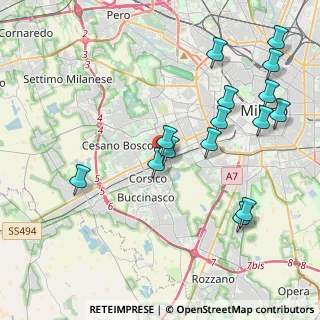 Mappa Via Molinetto di Lorenteggio, 20147 Milano MI, Italia (4.42667)