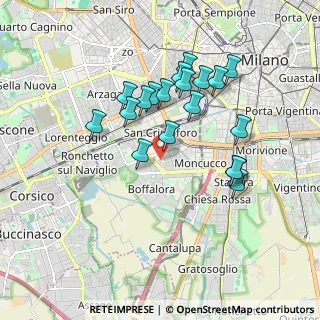 Mappa Via Modica, 20143 Milano MI, Italia (1.66211)