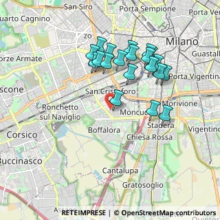 Mappa Via Modica, 20143 Milano MI, Italia (1.774)
