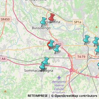 Mappa Via Trentino, 37124 Sona VR, Italia (5.75)