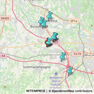 Mappa Via Trentino, 37060 Sona VR, Italia (2.44273)