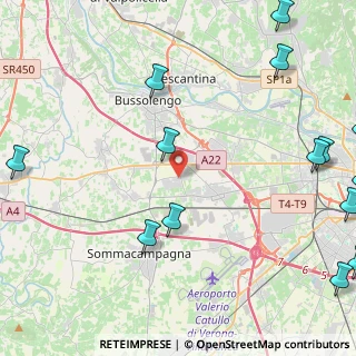 Mappa Via Trentino, 37060 Sona VR, Italia (6.9675)