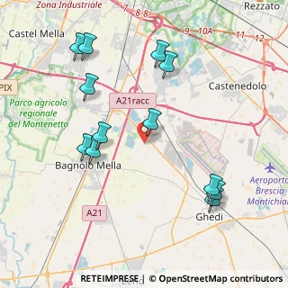 Mappa Via Giardino, 25010 Montirone BS, Italia (4.36333)