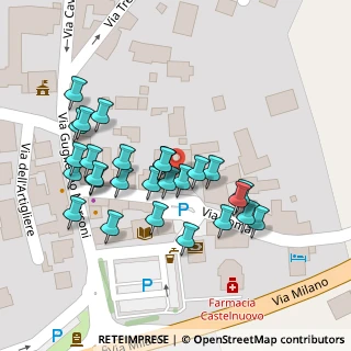 Mappa Piazza Angelini, 37014 Castelnuovo del Garda VR, Italia (0.0563)