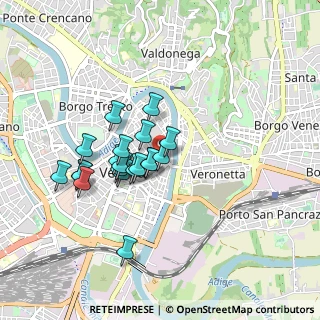 Mappa Piazzetta Serego, 37121 Verona VR, Italia (0.7175)