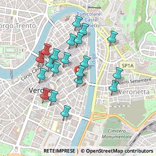 Mappa Piazzetta Serego, 37121 Verona VR, Italia (0.4385)