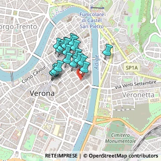 Mappa Piazzetta Serego, 37121 Verona VR, Italia (0.331)