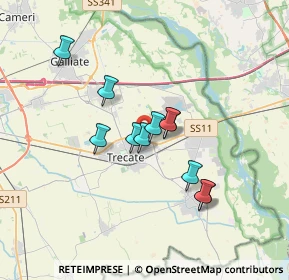 Mappa Via Garzoli, 28069 Trecate NO, Italia (2.67)