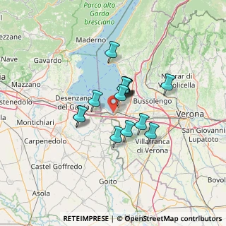 Mappa Via Donatori di Sangue, 37019 Peschiera del Garda VR, Italia (8.898)