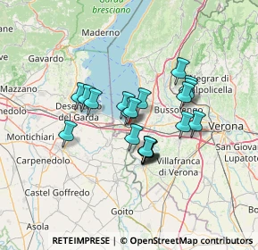 Mappa Via Donatori di Sangue, 37019 Peschiera del Garda VR, Italia (9.9495)
