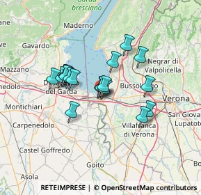 Mappa Via Donatori di Sangue, 37019 Peschiera del Garda VR, Italia (10.16889)