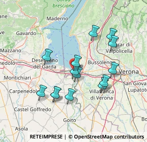 Mappa Via Donatori di Sangue, 37019 Peschiera del Garda VR, Italia (13.08143)