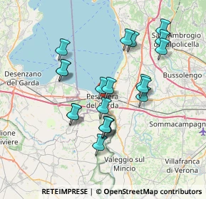 Mappa Via Donatori di Sangue, 37019 Peschiera del Garda VR, Italia (6.597)