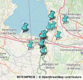 Mappa Via Donatori di Sangue, 37019 Peschiera del Garda VR, Italia (5.24895)