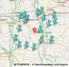 Mappa Via Fiorano, 26029 Soncino CR, Italia (7.67778)