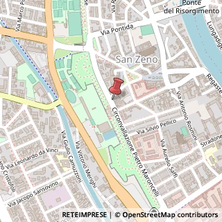 Mappa Circonvallazione Maroncelli, 7, 37123 Verona, Verona (Veneto)