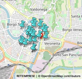 Mappa Lungadige Sammicheli, 37121 Verona VR, Italia (0.613)
