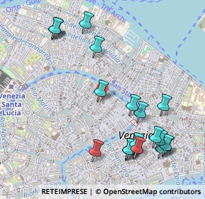 Mappa Calle del Campaniel, 30125 Venezia VE, Italia (0.599)