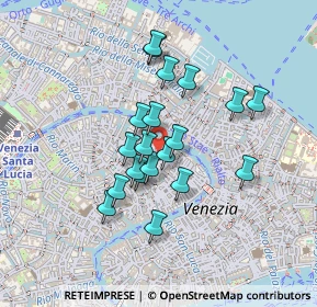 Mappa Calle del Campaniel, 30125 Venezia VE, Italia (0.347)