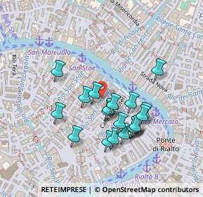 Mappa Calle del Campaniel, 30125 Venezia VE, Italia (0.201)