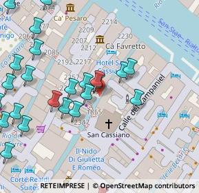 Mappa Calle san Cassiano, 30125 Venezia VE, Italia (0.06538)