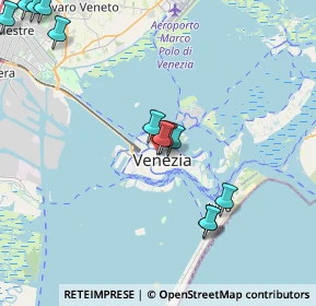 Mappa Calle del Campaniel, 30125 Venezia VE, Italia (4.92417)