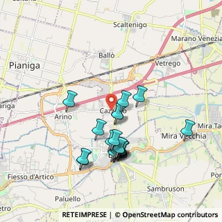 Mappa Via Don Lorenzo Milani, 30030 Cazzago VE, Italia (1.7205)