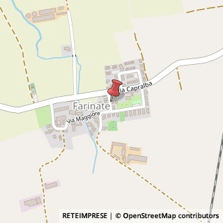 Mappa Via Capralba, 10, 26010 Capralba, Cremona (Lombardia)