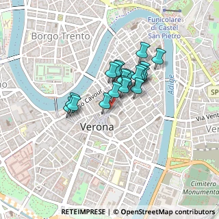 Mappa Via Alberto Mario, 37121 Verona VR, Italia (0.2955)