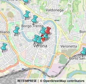 Mappa Via Alberto Mario, 37121 Verona VR, Italia (0.94818)