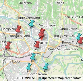 Mappa Via Alberto Mario, 37121 Verona VR, Italia (2.36333)