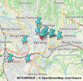 Mappa Via Alberto Mario, 37121 Verona VR, Italia (1.29545)