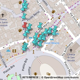 Mappa Via Alberto Mario, 37121 Verona VR, Italia (0.036)