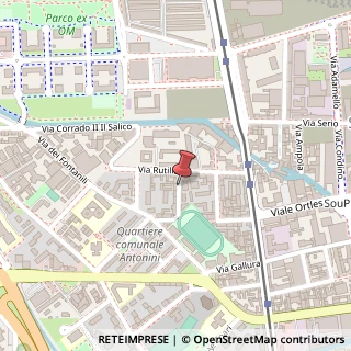 Mappa Via Rutilia, 20141 Milano, Milano (Lombardia)