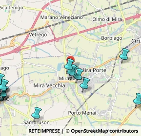 Mappa Via Giovanni Verga, 30034 Mira VE, Italia (3.04938)