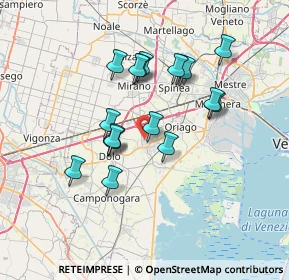 Mappa Via Giovanni Verga, 30034 Mira VE, Italia (6.03889)