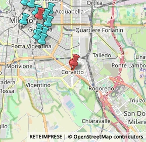 Mappa Piazzale Luigi E. Corvetto, 20139 Milano MI, Italia (2.78)