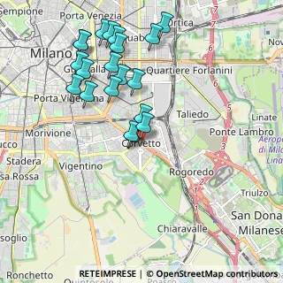 Mappa Piazzale Luigi Emanuele Corvetto, 20139 Milano MI, Italia (2.0735)