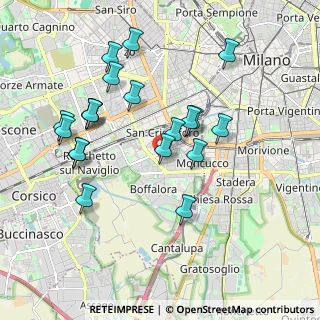 Mappa Via Santa Rita da Cascia, 20143 Milano MI, Italia (1.9035)