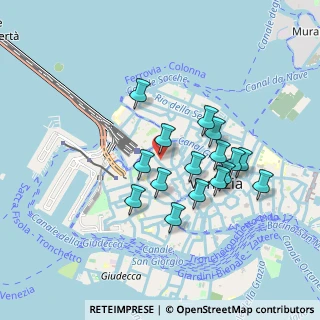 Mappa Fondamenta Garzotti, 30135 Venezia VE, Italia (0.76563)
