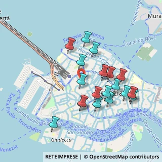Mappa Fondamenta Garzotti, 30135 Venezia VE, Italia (0.863)