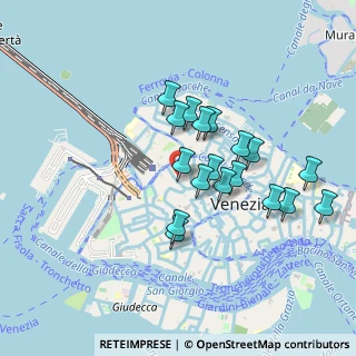 Mappa Fondamenta Garzotti, 30135 Venezia VE, Italia (0.77722)