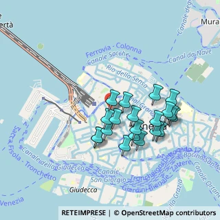 Mappa Fondamenta Garzotti, 30135 Venezia VE, Italia (0.793)