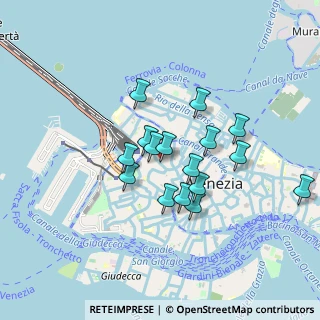Mappa Fondamenta Garzotti, 30135 Venezia VE, Italia (0.70938)