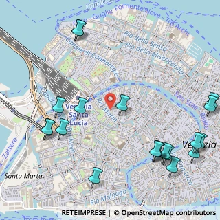 Mappa Fondamenta Garzotti, 30135 Venezia VE, Italia (0.718)