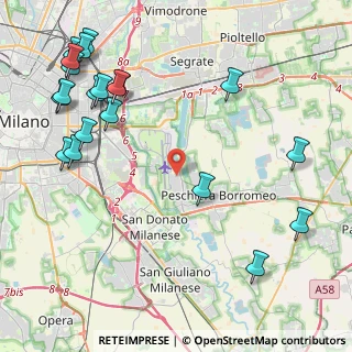 Mappa Via Iv Novembre, 20068 Peschiera Borromeo MI, Italia (5.6465)
