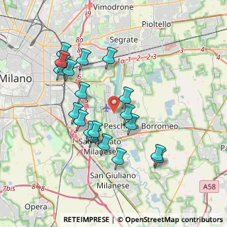Mappa Via Iv Novembre, 20068 Peschiera Borromeo MI, Italia (3.6175)