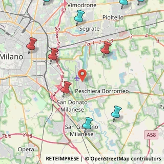 Mappa Via Iv Novembre, 20068 Peschiera Borromeo MI, Italia (6.34818)